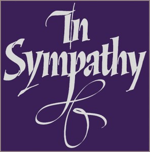 "in sympathy" graphic